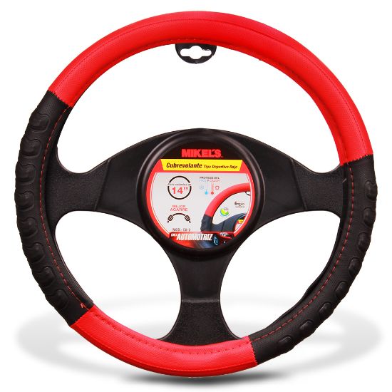 Imagen de Cubre volante tipo deportivo, color rojo CU-2