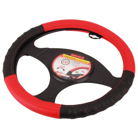 Imagen de Cubre volante tipo deportivo, color rojo CU-2