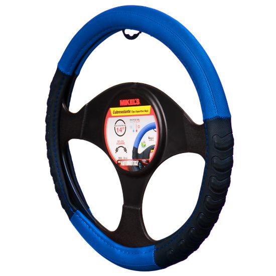 Imagen de Cubre volante tipo deportivo, color azul CU-3