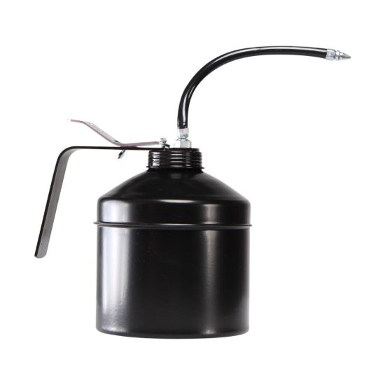 Imagen de Aceitera de presión, bote de acero, tubo flexible (1000 ml) Z5F