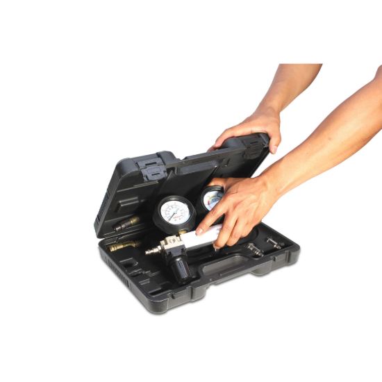 Imagen de Kit compresómetro- detector de fugas de cilindro  CMFC-10