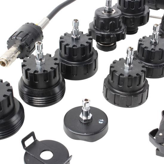 Imagen de Kit detector de fugas para sistema de enfriamiento automotriz KDFA-17
