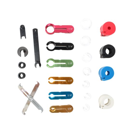 Imagen de Kit juego de desconectores para líneas de combustible y A/C JDLC-22