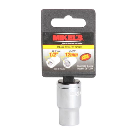 Imagen de Dado corto 1/2” Milimétrico 12 mm DC-1250