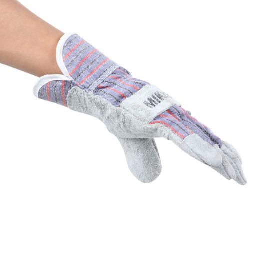Imagen de Guantes para trabajo de carnaza con loneta GCL-2