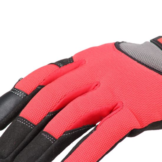 Imagen de Guantes para trabajo para mecánico piel sintética (M) GM-2