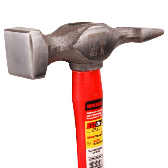 Imagen de Martillo para laminero para terminados, mango de fibra de vidrio (11 oz) MLT-11