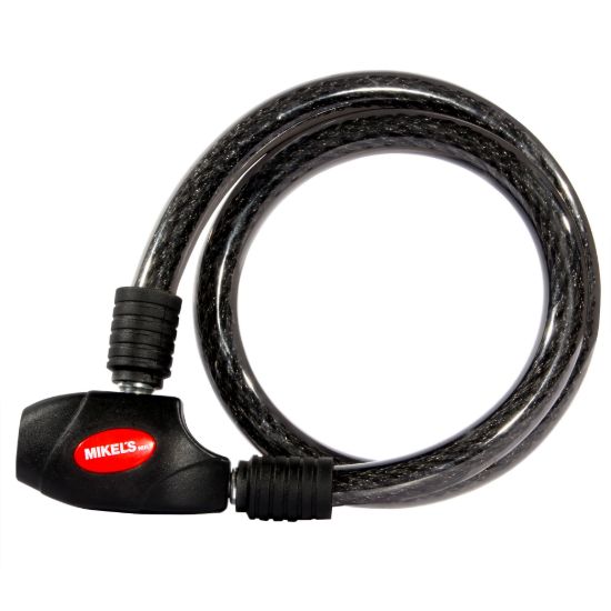 Imagen de Cable candado flexible, 2 llaves planas (80 cms) C-1880