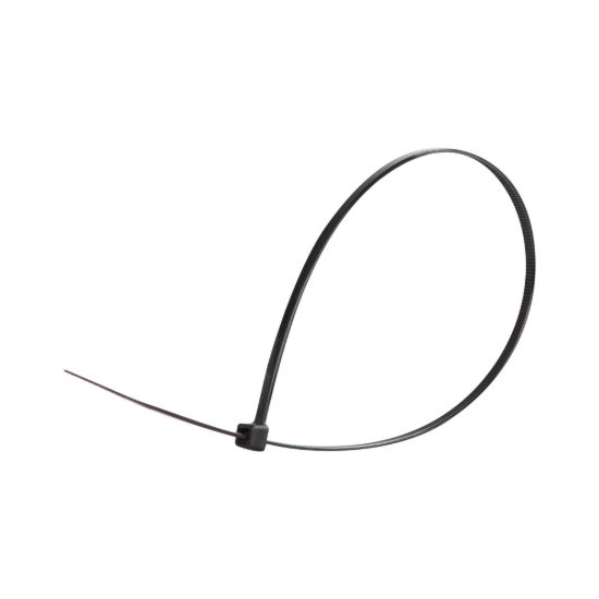 Imagen de Cinchos de plástico 4.6x300 mm, 100 pzas, Negro CDP100-46X300