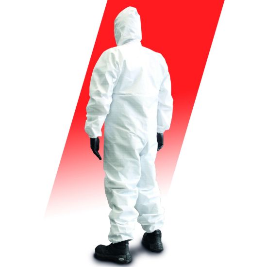 Imagen de Overol desechable de polipropileno Industrial (90 grs)  (G) EPPO-3G