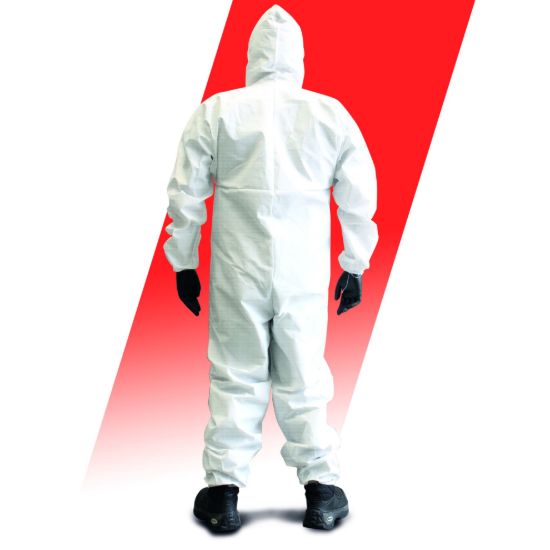 Imagen de Overol desechable de polipropileno Industrial (90 grs)  (XG) EPPO-3XL